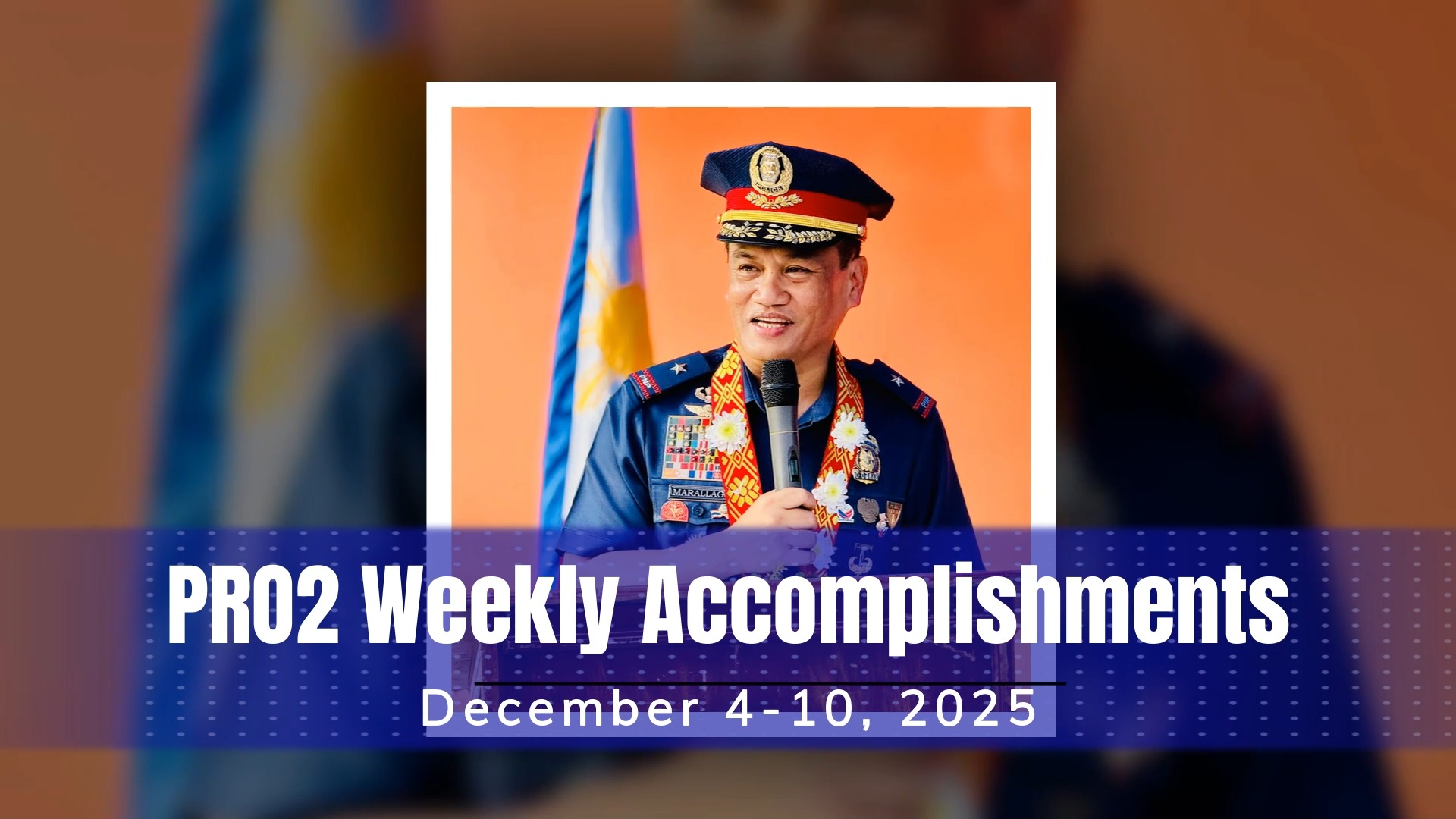 Police Regional Office 2 Weekly Accomplishments from December 4-10 ...