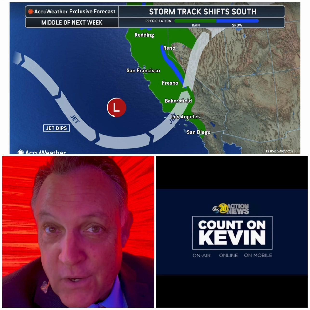 ☔️ ️ABC30 Action News Changes next week | Kevin Musso ABC30 | Facebook