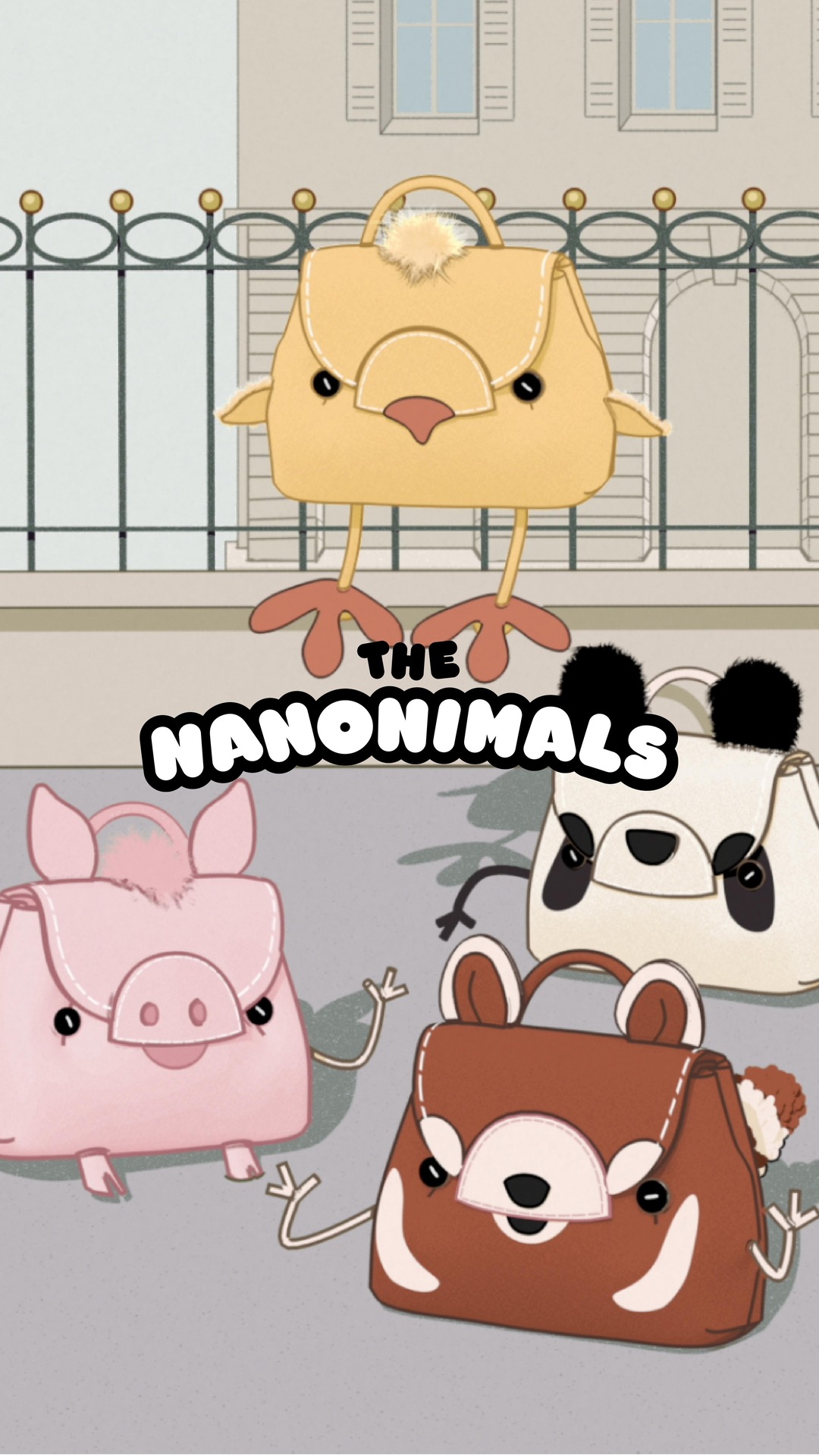 Polène unveils Nanonimals, a collection of four playful animal