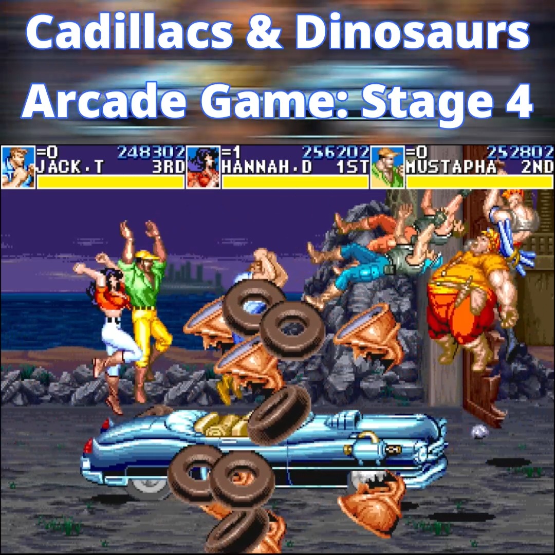 サム Capcom's Cadillacs and Dinosaurs, a classic beat 'em up game