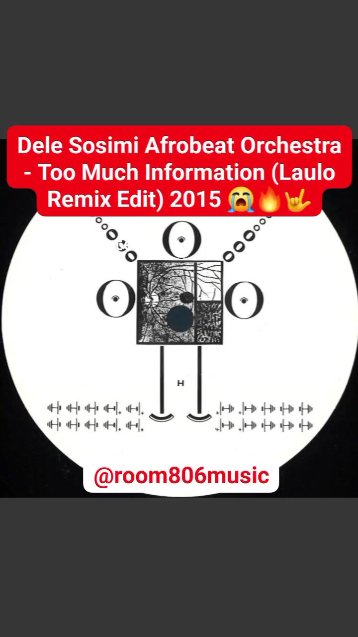 Dele Sosimi Afrobeat Orchestra - Too Much Information (Laulo Remix