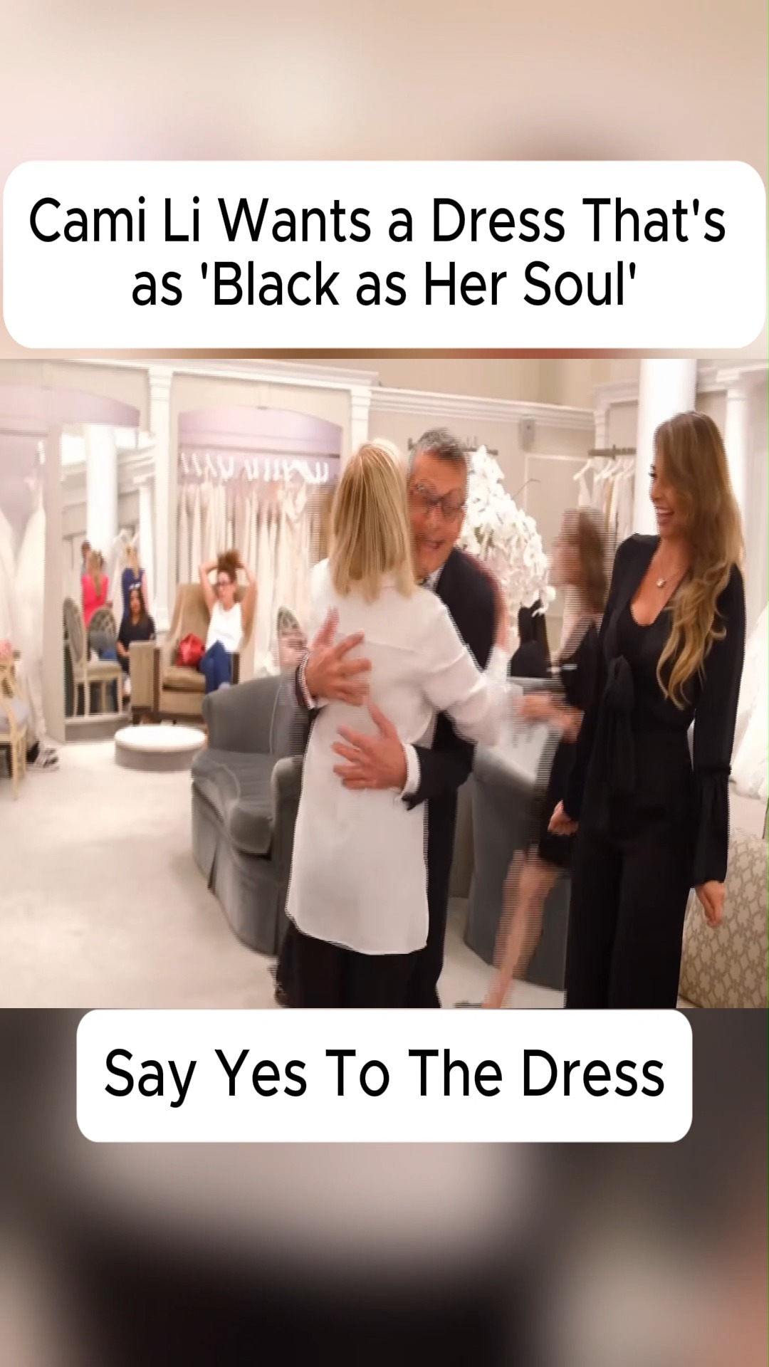 Cami Li Wants a Dress That's as 'Black as Her Soul'- Part 1 | Say Yes To The Dress, #sayyestothedress, #weddingdress | Hotel Domizil