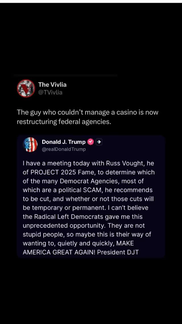 Trump Meets Project 2025’s Russ Vought to Plan Massive Agency Cuts ...