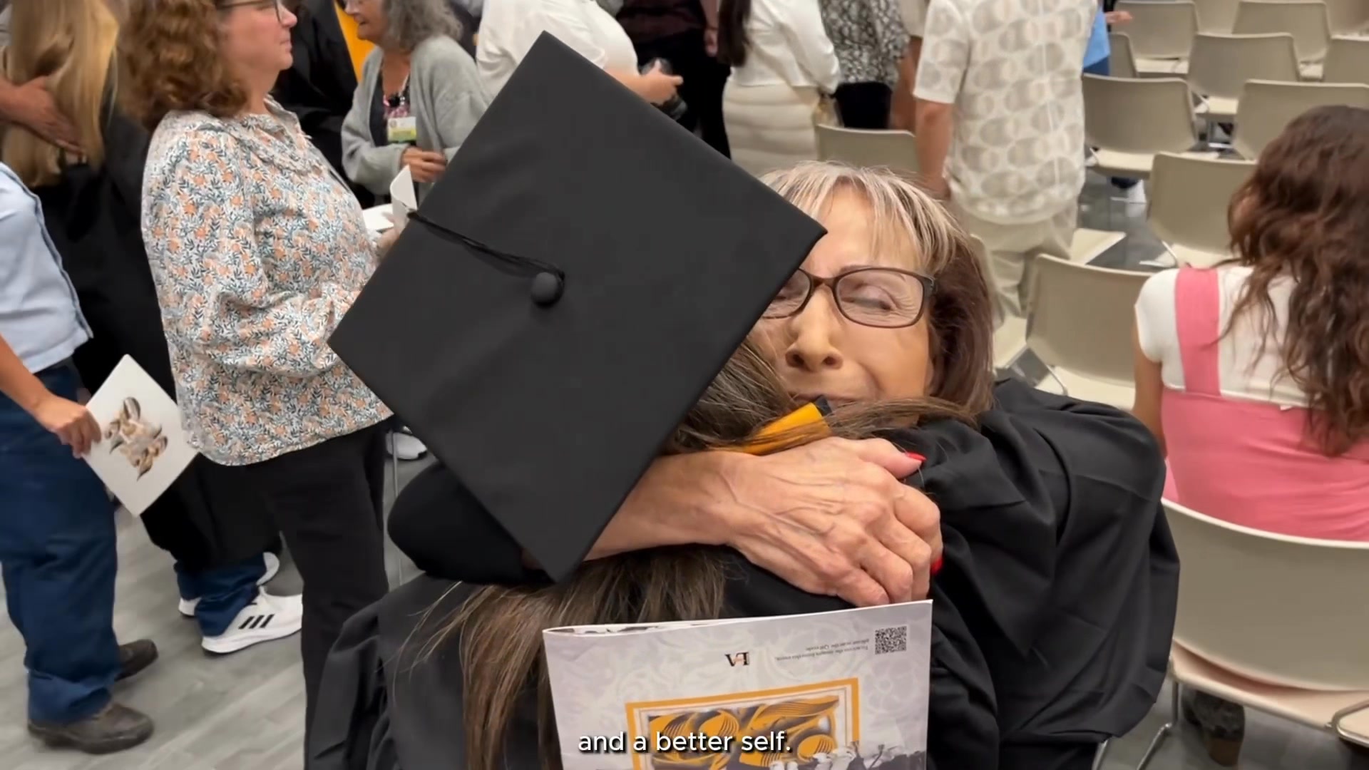 It was a day full of emotions as incarcerated students at California ...