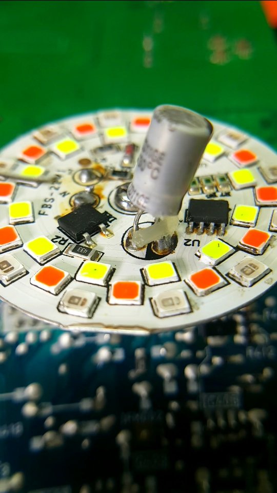 RGB LED Light Capacitor Upgrade To Avoid Flickering #trending #viral # ...