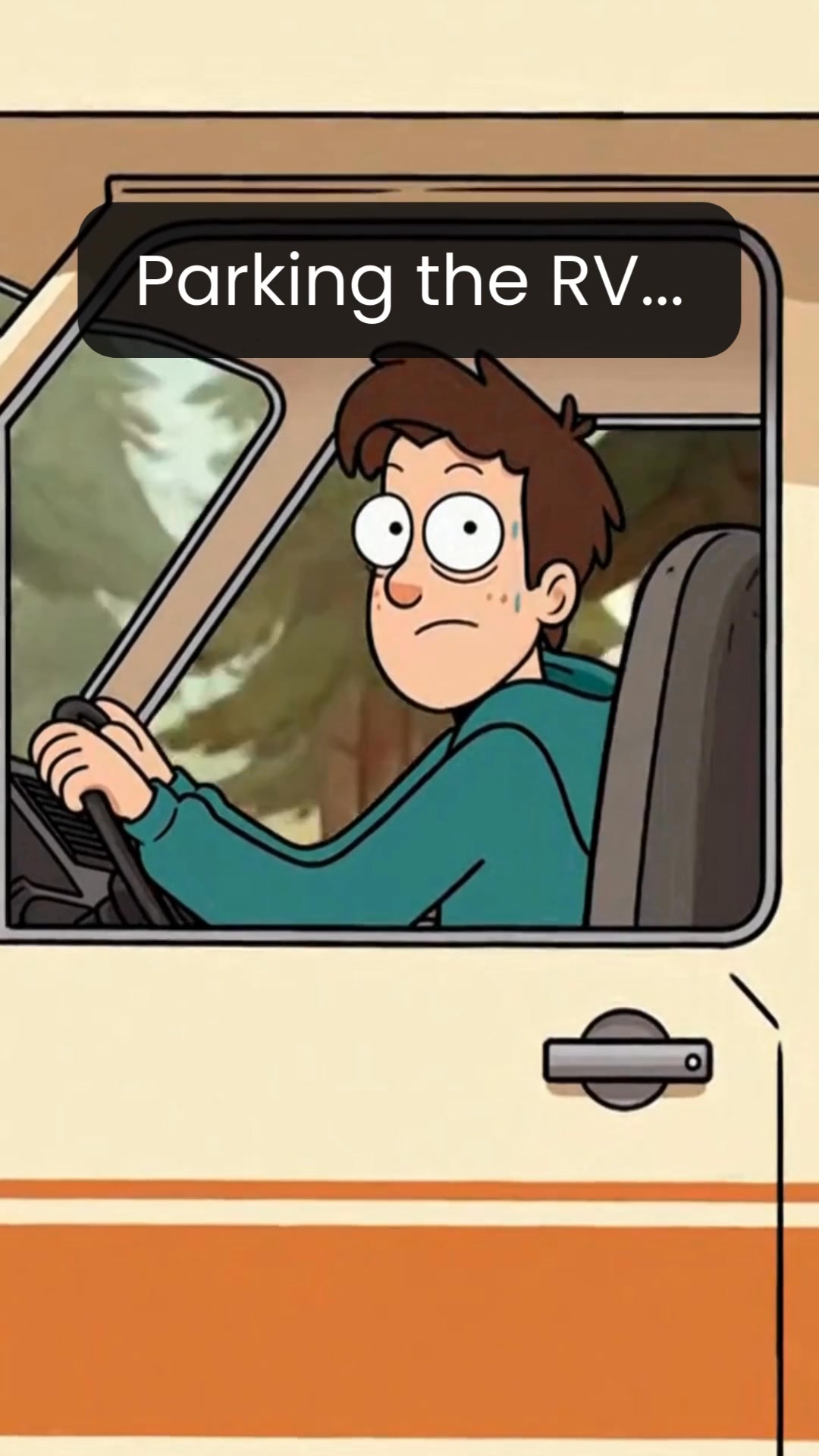 Be honest, do you still argue when you're backing in the RV?! # ...
