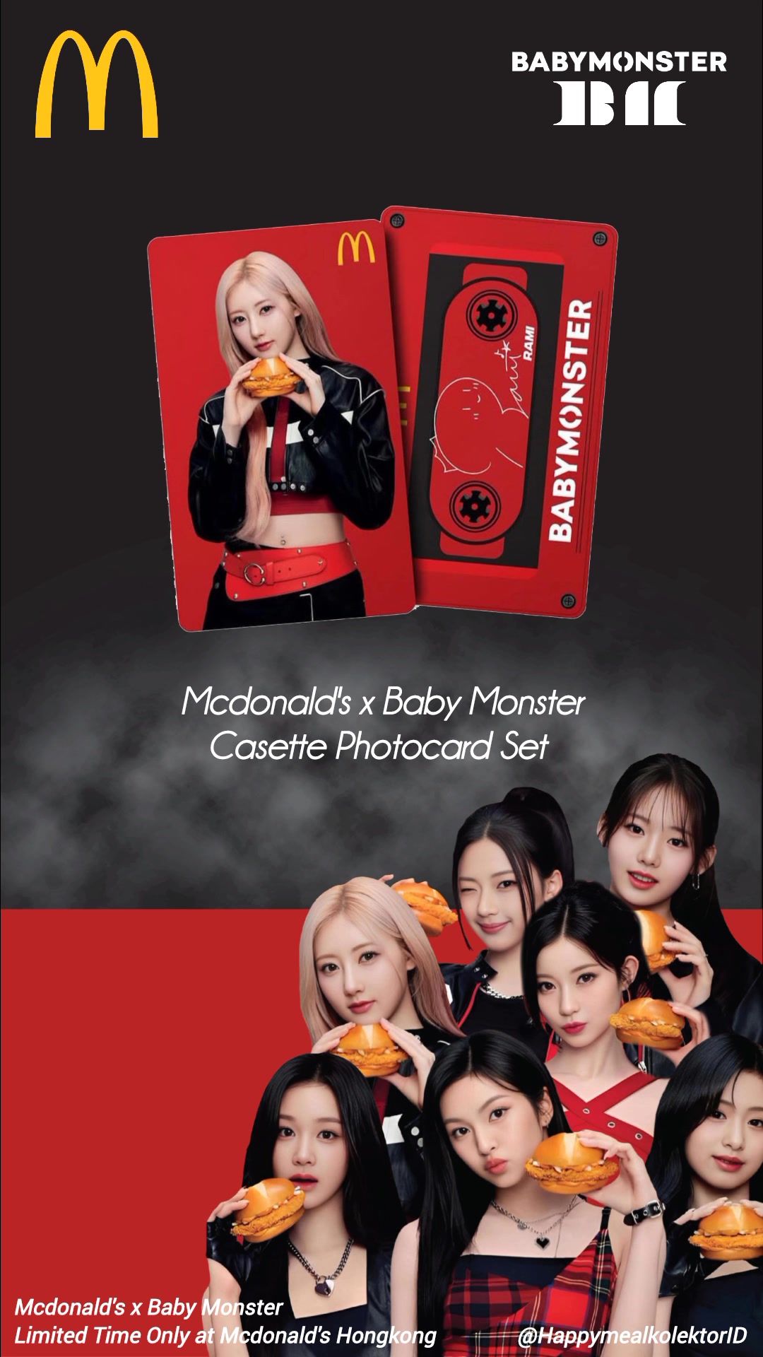 Mcdonald's Hongkong x Baby Monster Collaboration - McCrispy