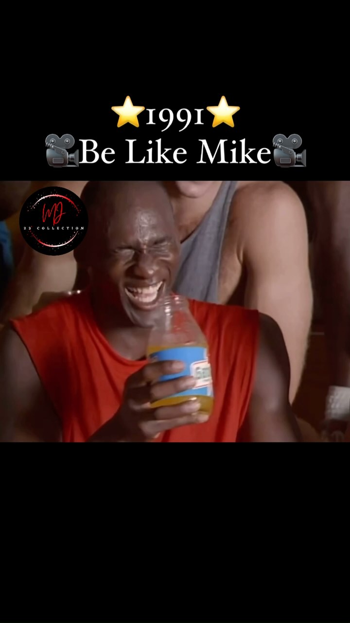 The 1991 Michael Jordan Gatorade “Be Like Mike” commercial is one