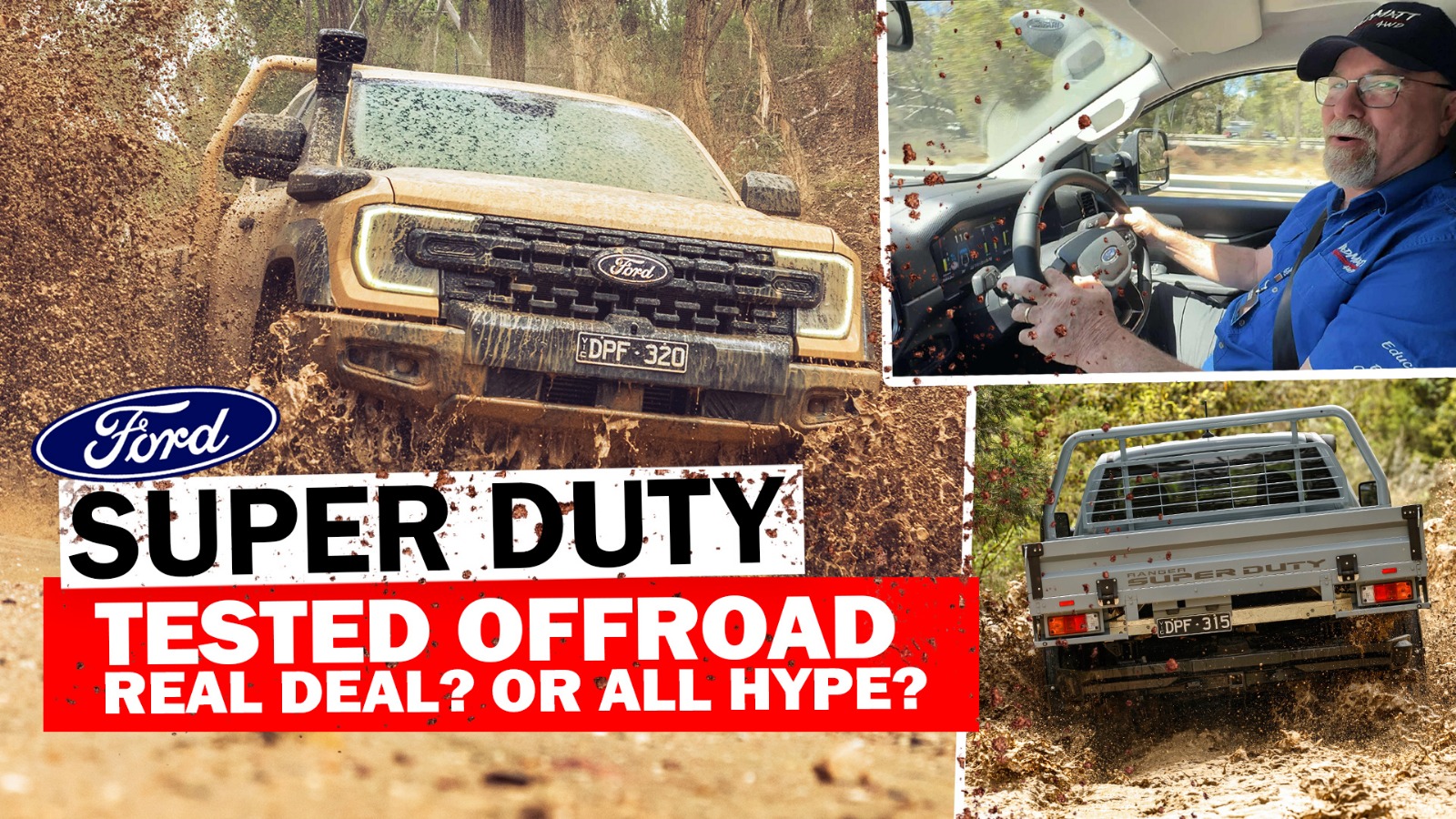I got to test FORD RANGER SUPER DUTY offroad and do some towing testing ...