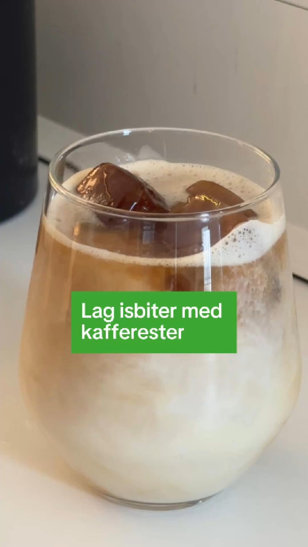 Har du testet dette kaffehacket? ☕ Med kaffe-isbiter slipper du at ...