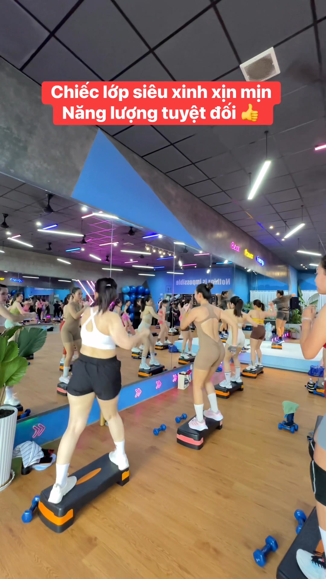 Chiếc lớp siêu xinh siêu xịn siêu năng lượng #lalastudio #phòng_fitness ...