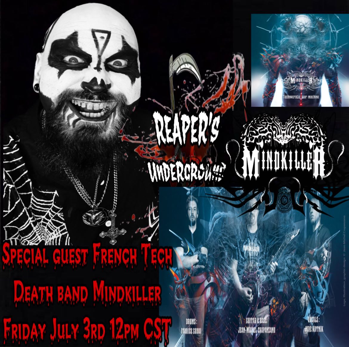 Godkiller black metal band from Monaco