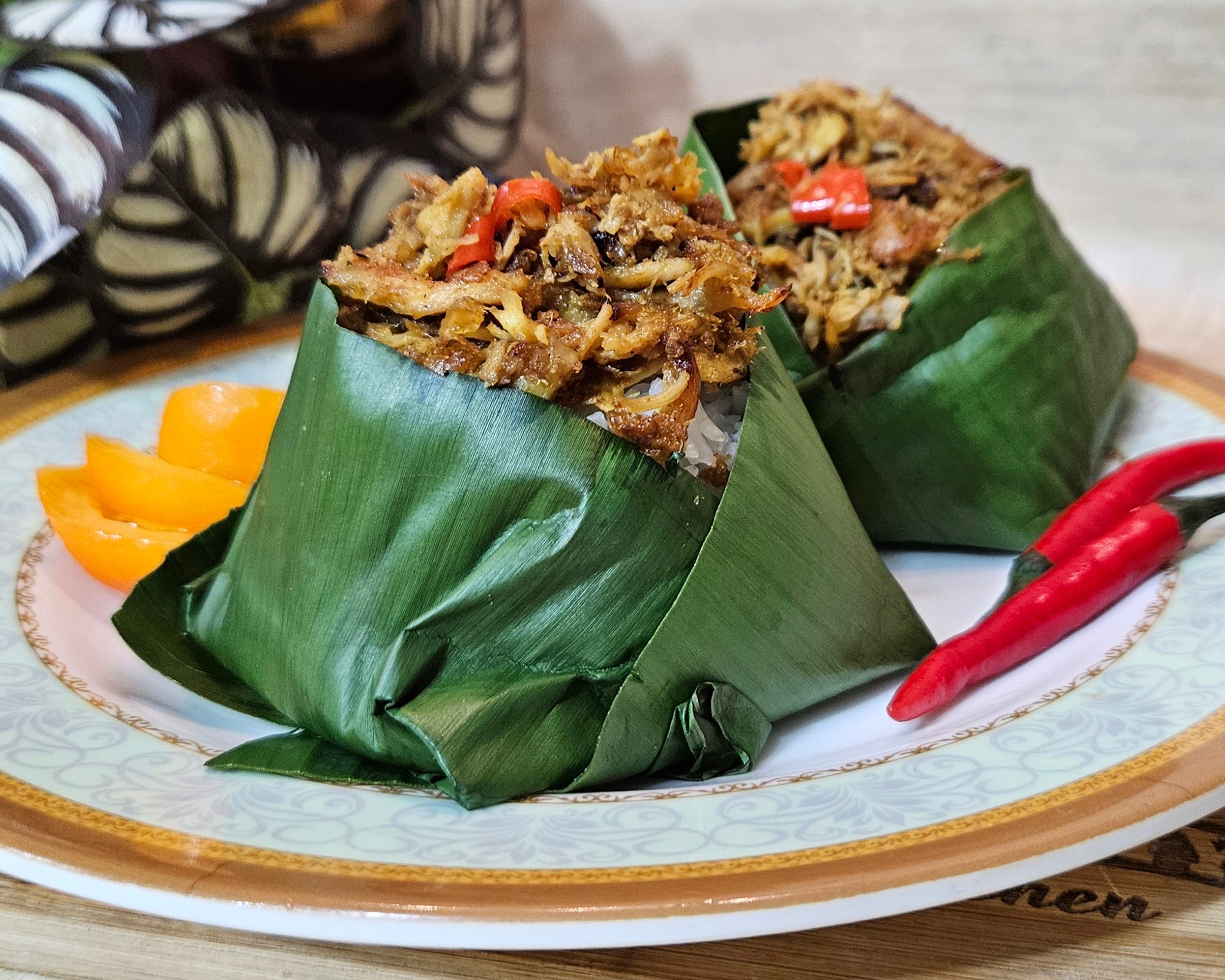 Pastil is a popular packed rice dish that originated in the Souther ...