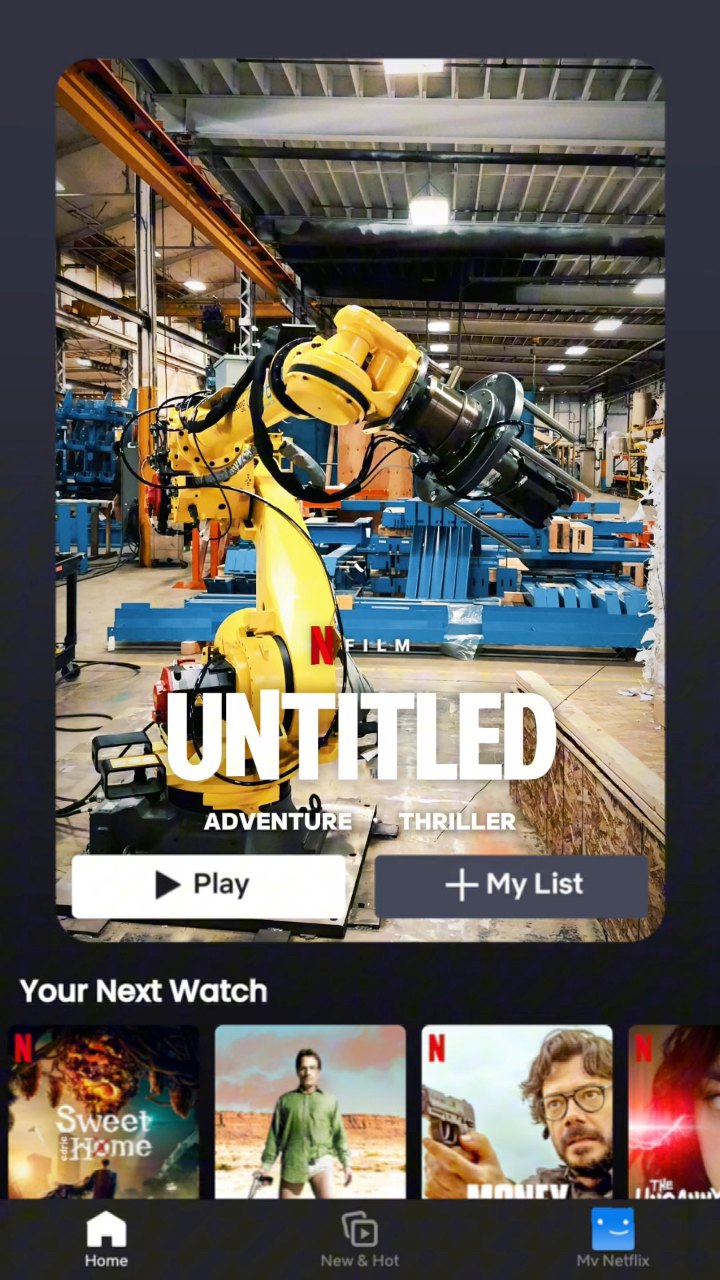When your FANUC robot is so good, it deserves its own Netflix series. 🎬 ...