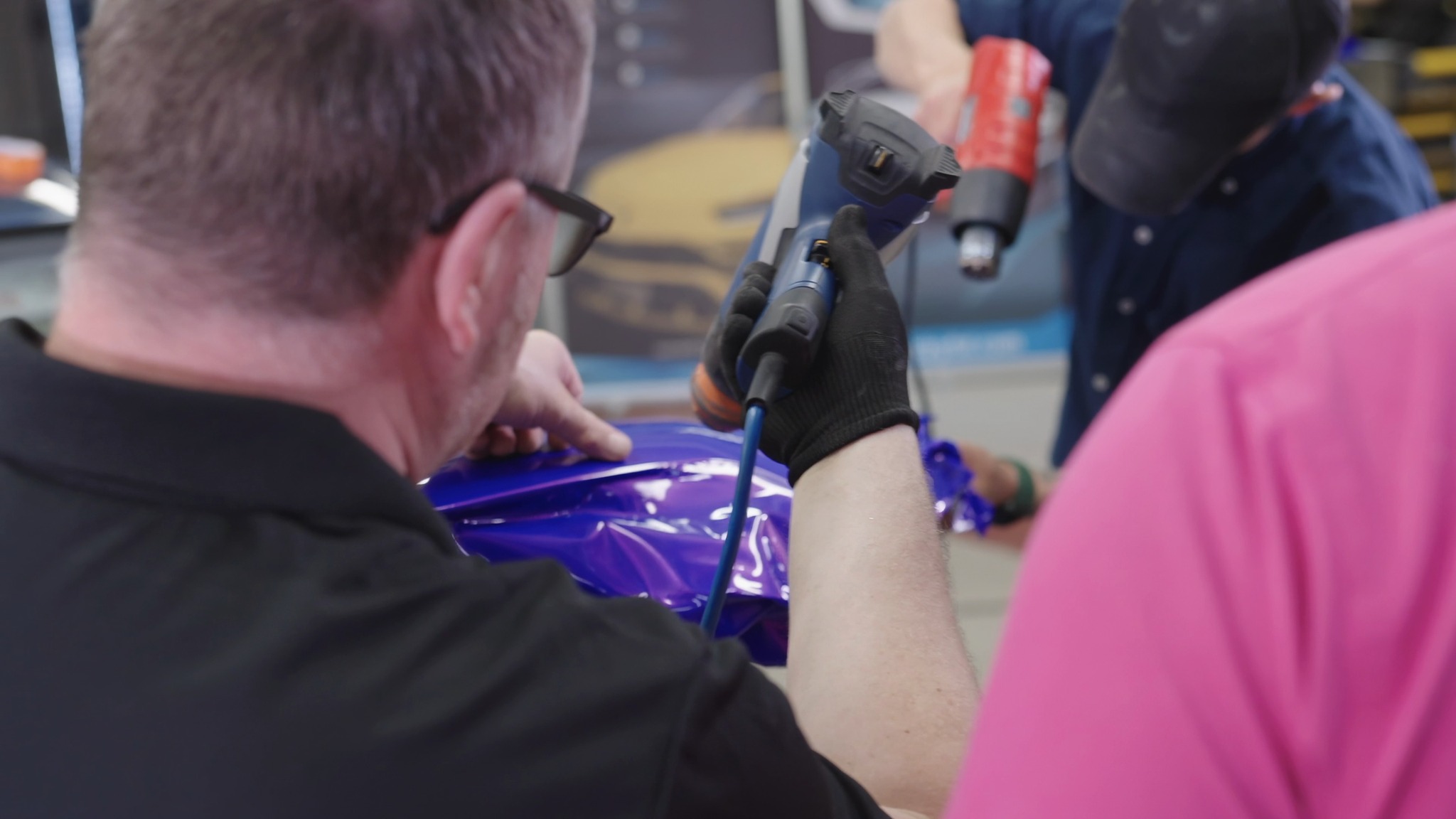 The very first official WunderVinyl car wrapping training course was ...