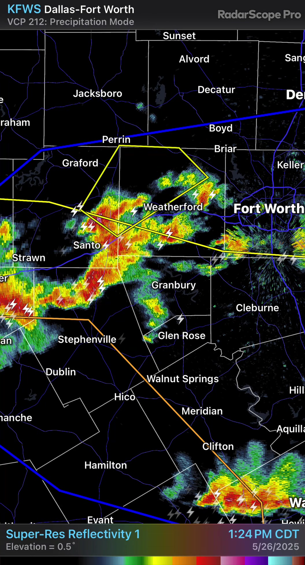 2:03 radar update- storms continue to form in a narrow corridor along ...