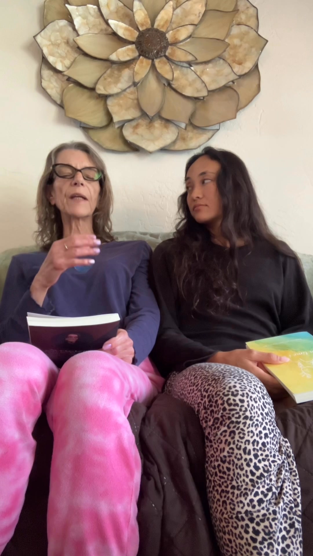 POETRY IN PAJAMAS Kai and Cyndi each read a poem from their books ...
