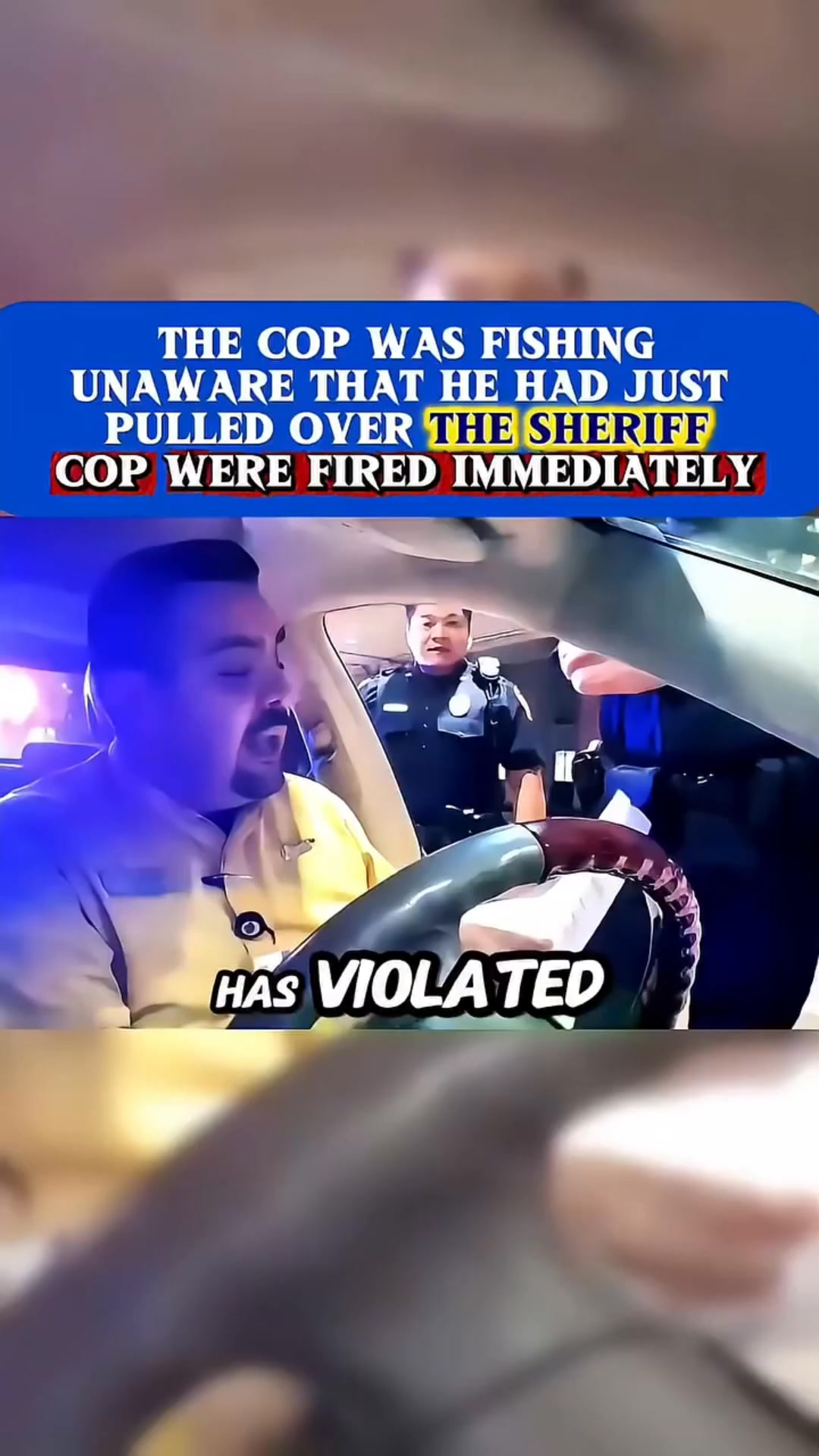 A shocking video shows two officers aggressively trying to coerce a ...