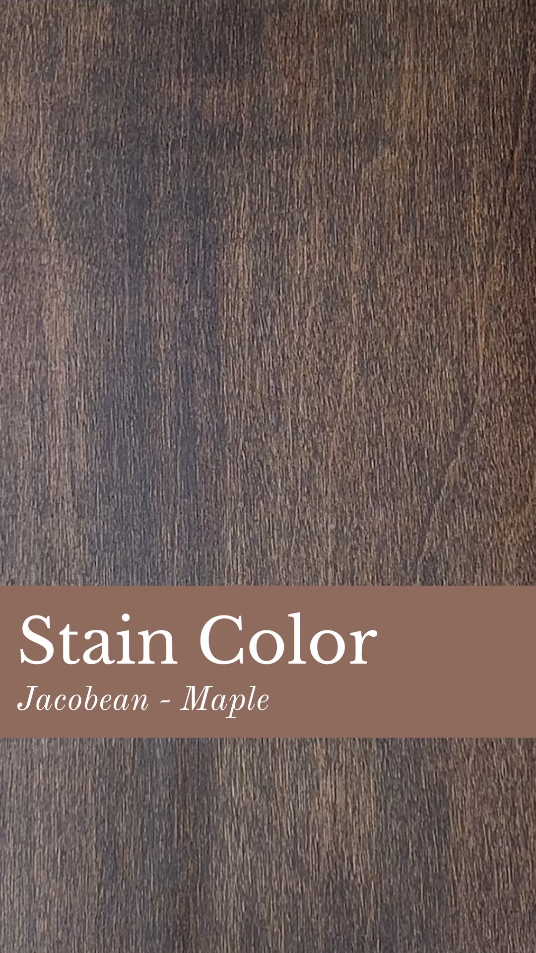 Minwax Jacobean is a deep, moody brown stain that brings out the best ...