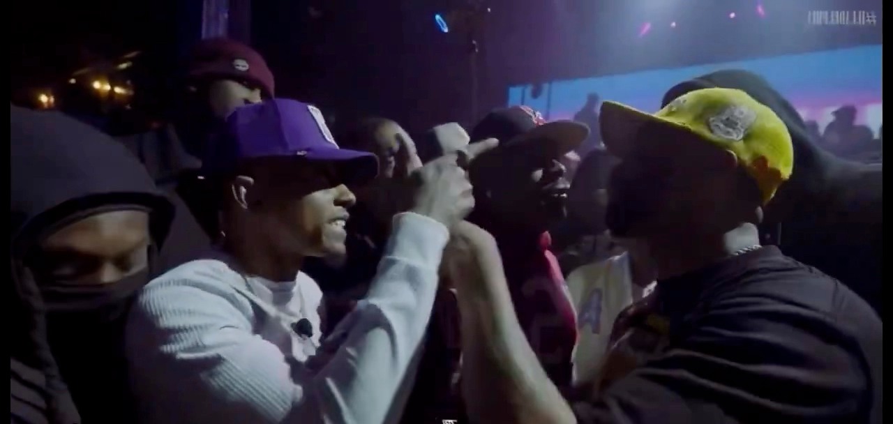Cassidy vs Eazy goes LEFT — Eazy swings & drops Cassidy while Swizz ...