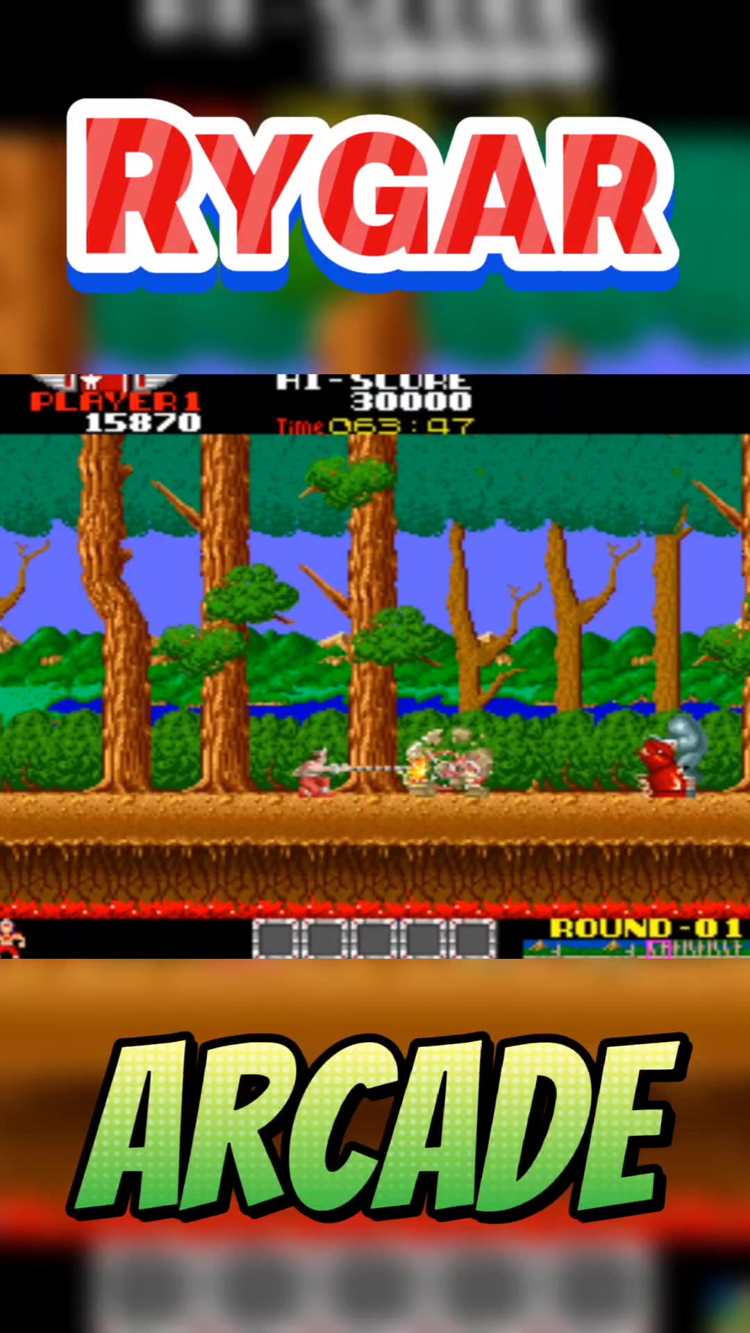 『さ そ い』 One of my favourite arcade games! Rygar Let's Fight! #arcade
