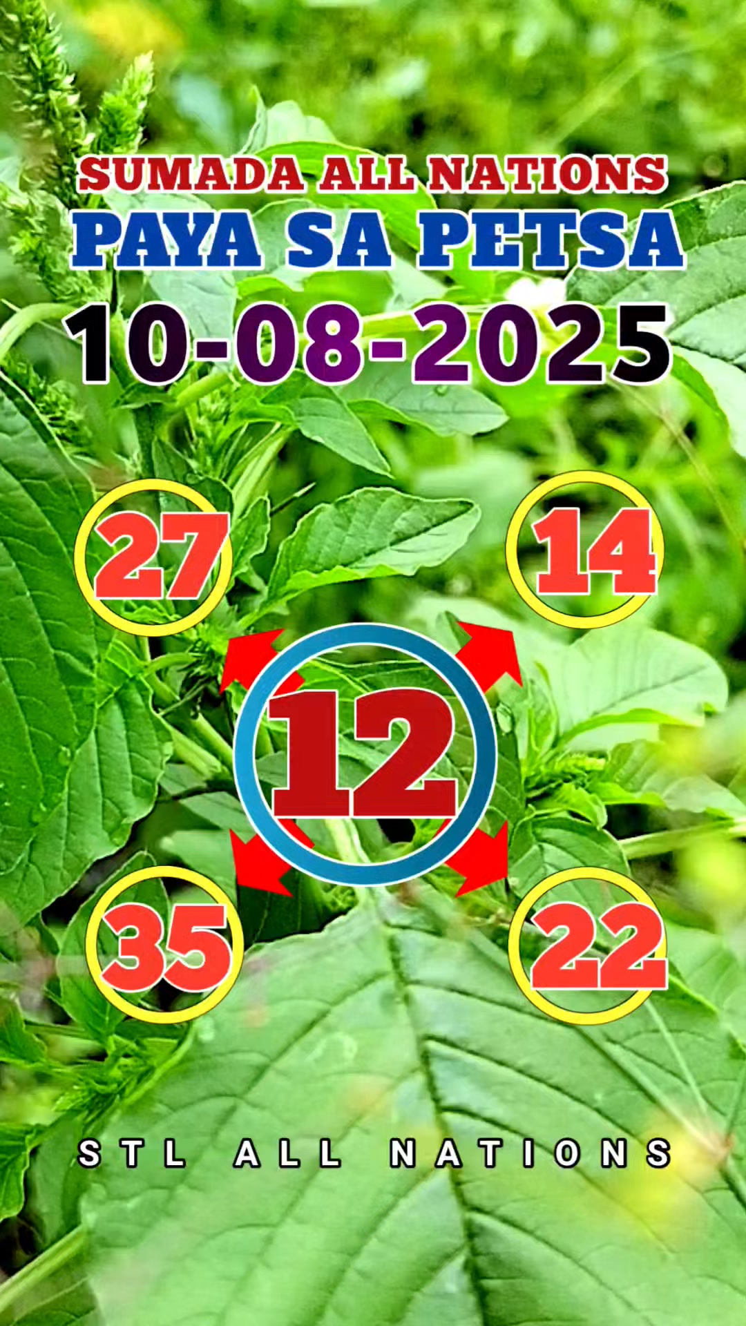 10-08-2025 Stl Paya sa Petsa Sumada all nations #guideandtipsallnations ...