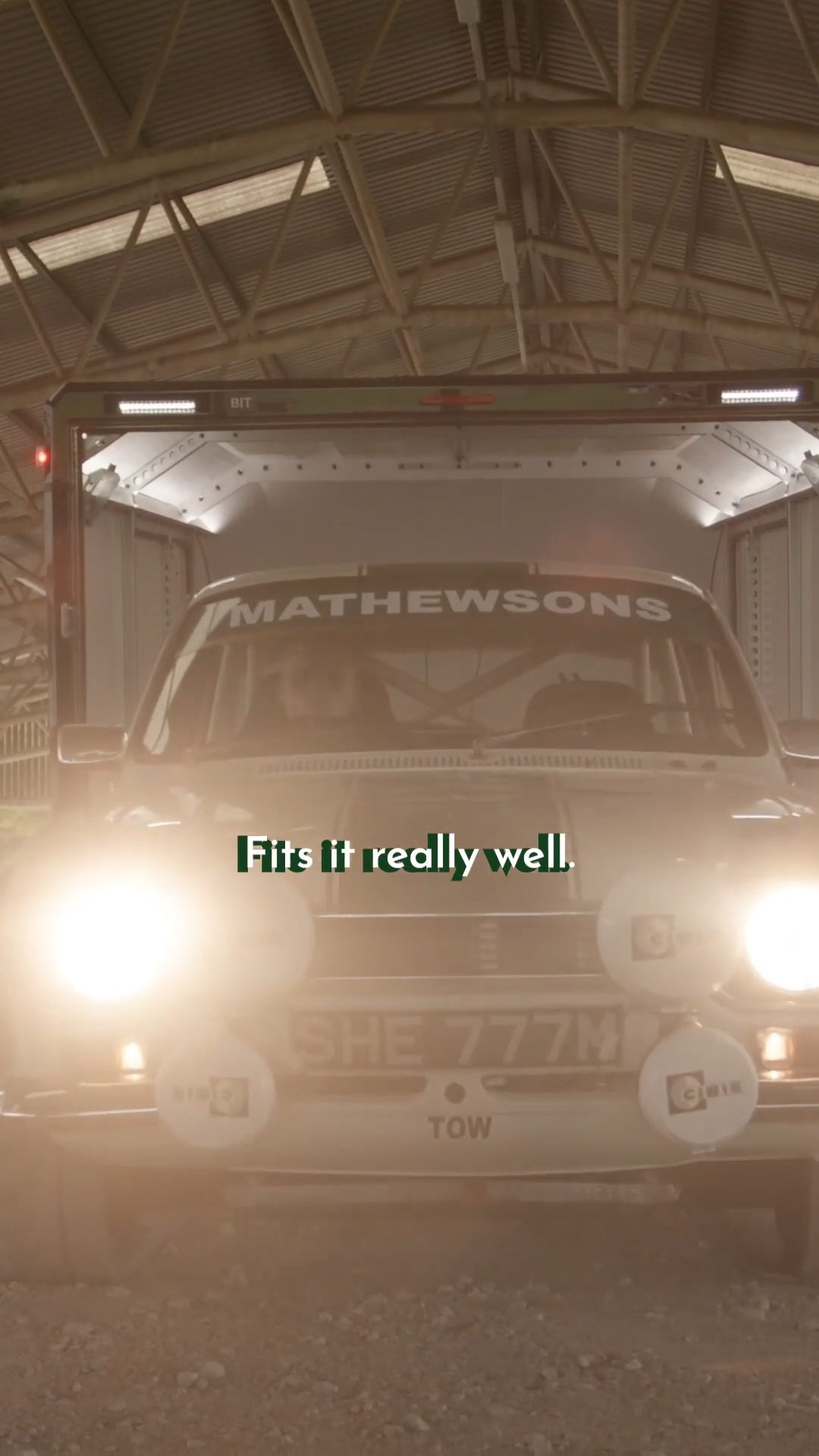 Brian James Trailers brought along their stunning RT7 to our Mathewsons ...
