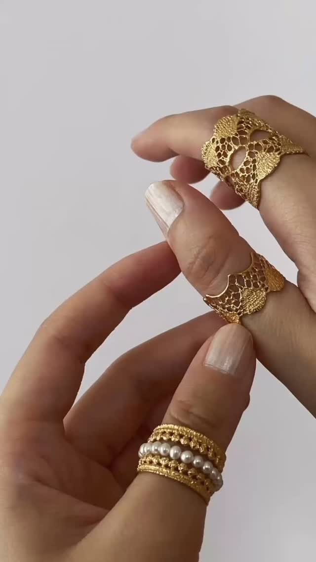 flavour jewelry☆シルバー レースデザイン リング5号 “POP UP STORE 