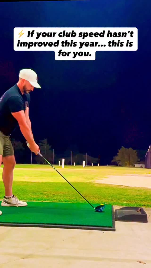 ⚡️ If your club speed hasn’t improved this year… this is for you. Stop ...
