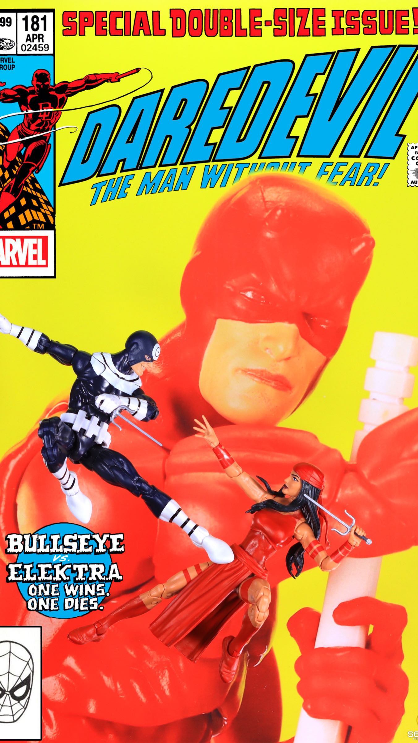 From the pages of Daredevil #181 Bullseye has just killed Elektra