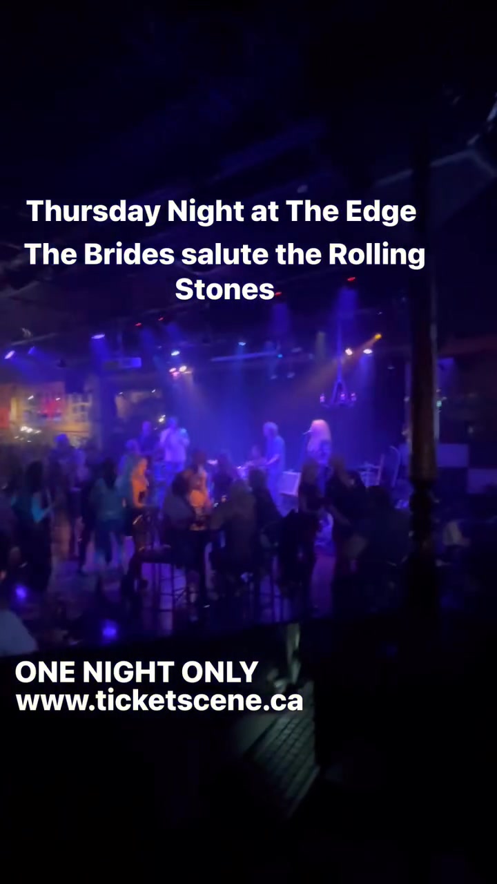 This THURSDAY another rockin TRIBUTE THURSDAY The Edge with THE ...