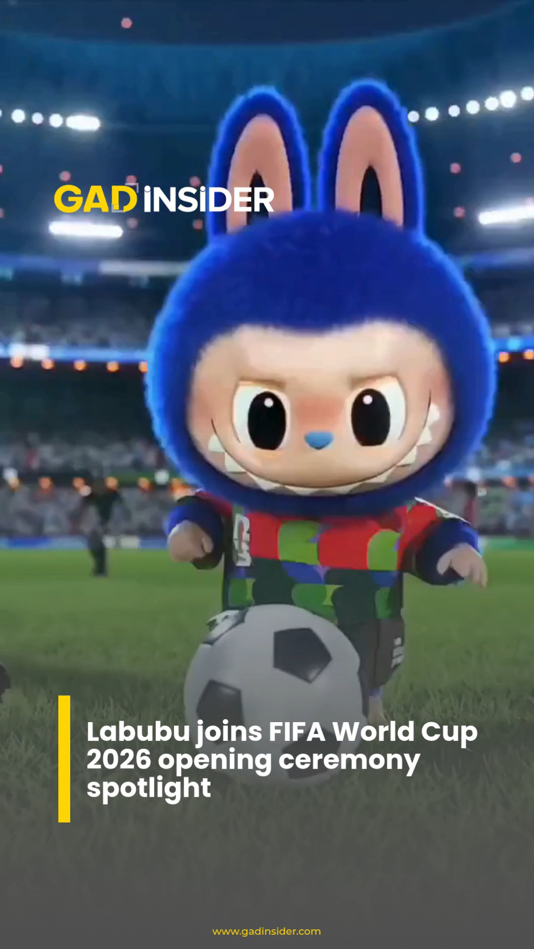 Two jersey-clad Labubus stole the spotlight at the FIFA World Cup