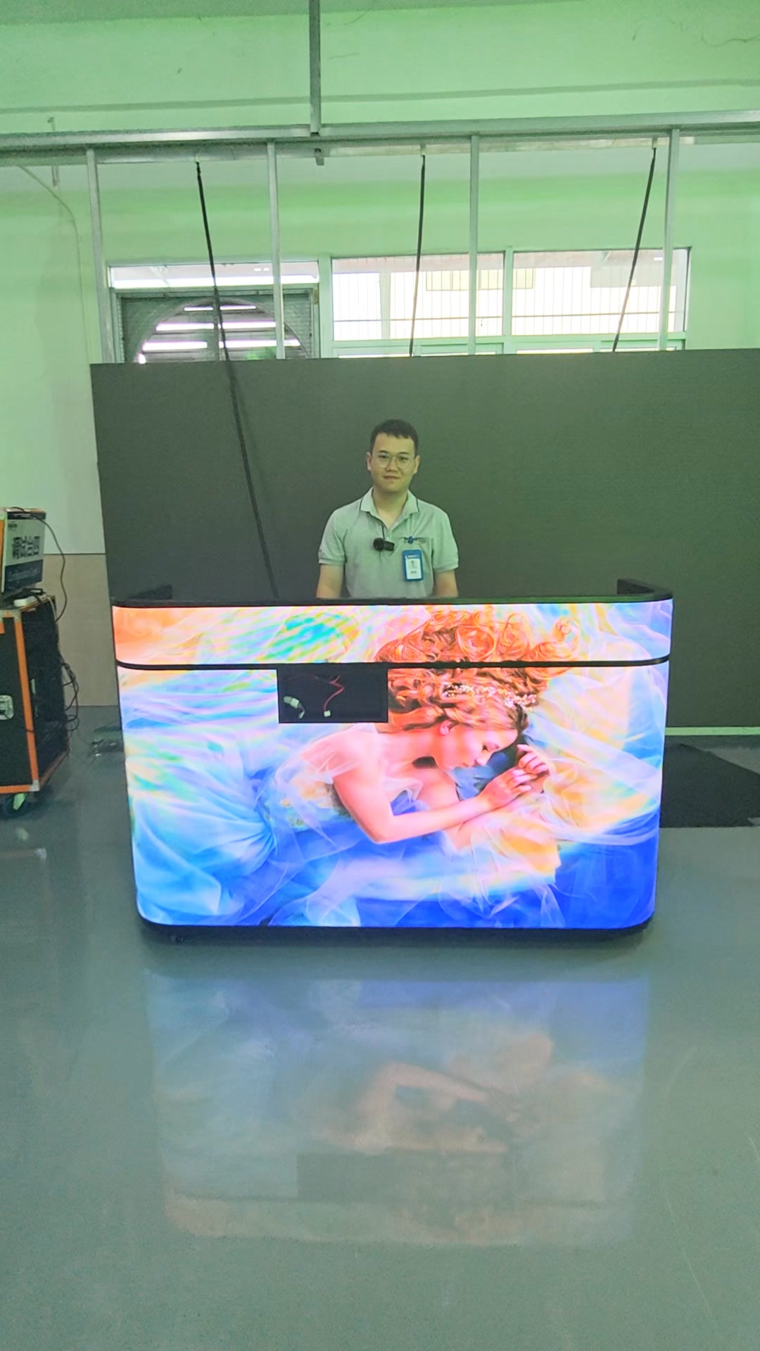 Flexible modules and front desk LED display. EA-FD indoor front desk ...