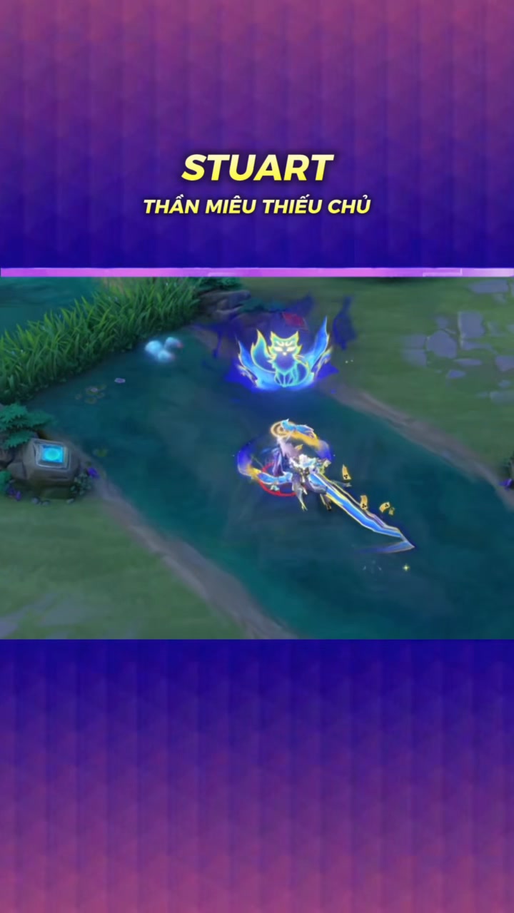 Hiệu ứng Skin Stuart Thần miêu thiếu chủ ©️ HEX AOV #lienquanmobile # ...