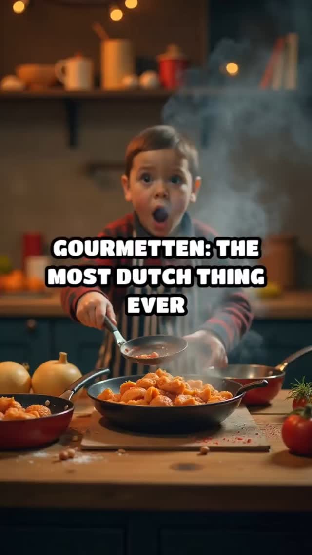 Gourmetten: The Most Dutch Thing Ever, In the Netherlands, Christmas dinner isn’t about roasts or fancy plates. It’s about gourmetten — a table full of tiny frying pans, raw meat, and absolute chaos.