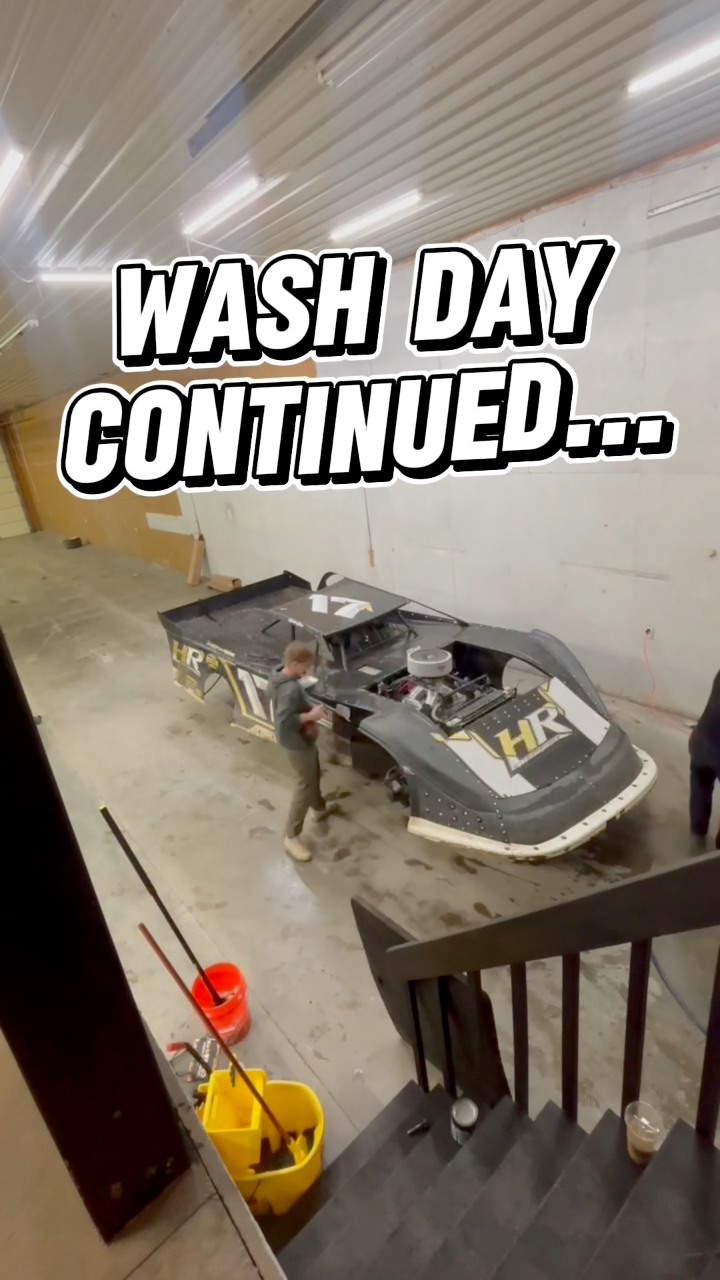 A whole lot of washing for what little racing we actually got to do. On ...