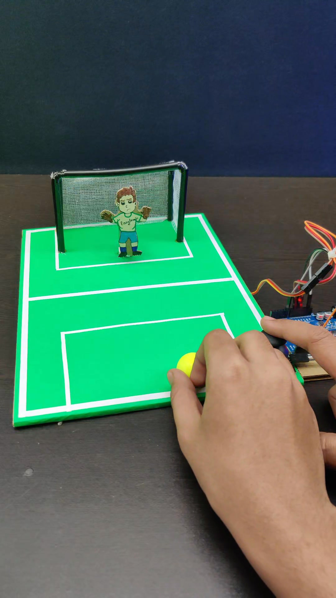 Arduino Football Goalkeeper Working video uploaded on YouTube 👇👇 https ...