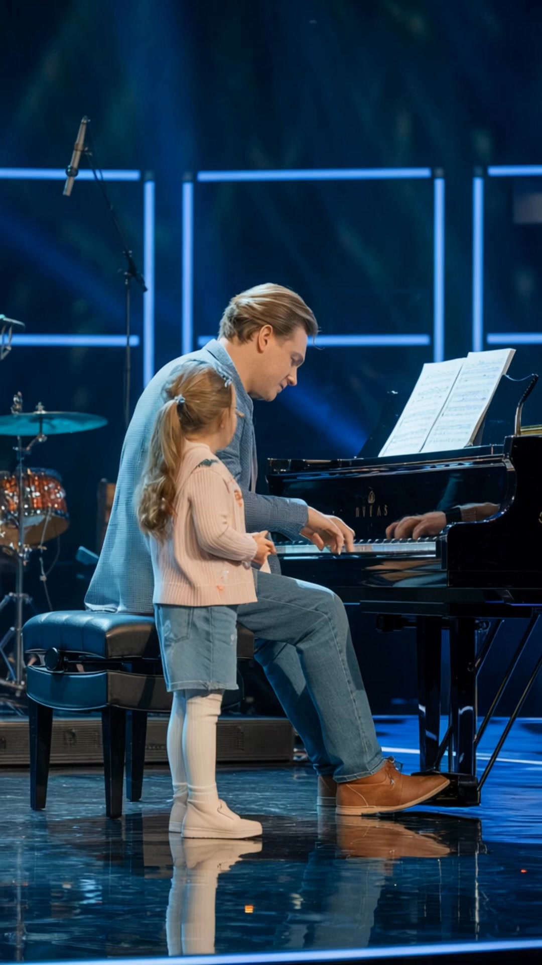 Nobody expected *this*. A three-year-old toddled onto the stage, and ...