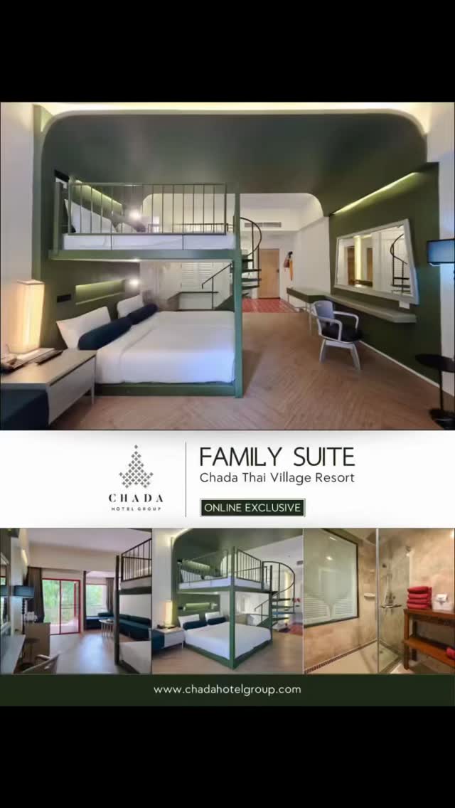 🌟 Introducing the Family Suite at Chada Thai Village Resort! 🌟 More ...