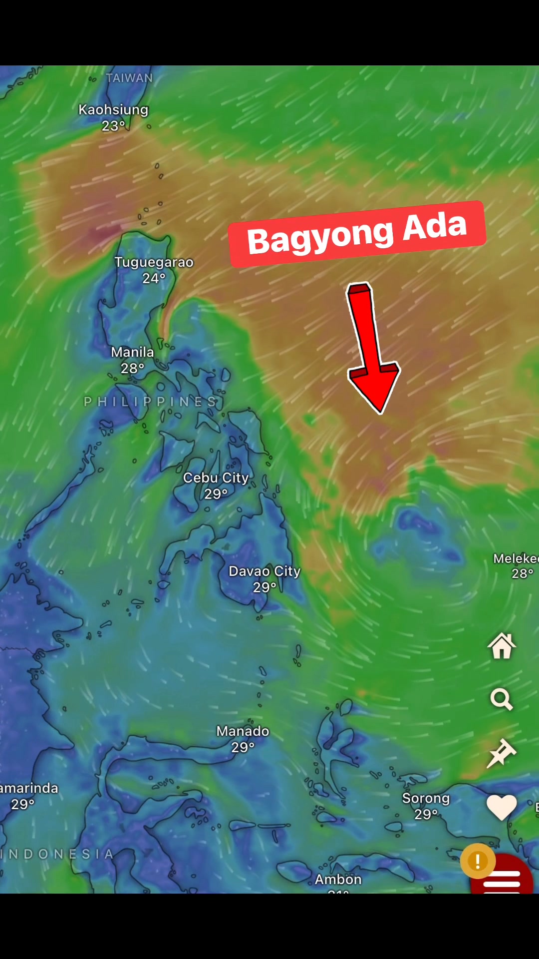 BAGYONG ADA Hingpit na nga nahimong tropical depression ang nakita-an ...