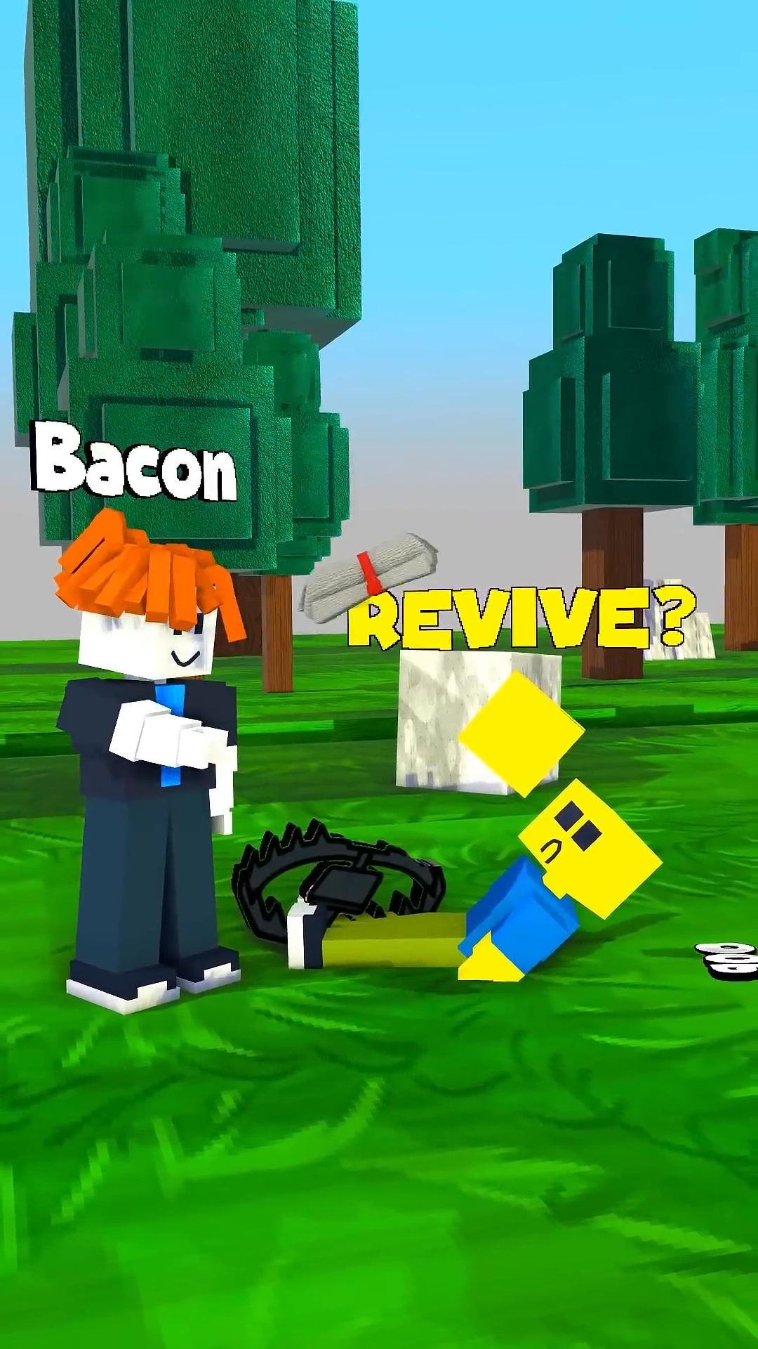 POV SAMMY TROLLS Bacon PRANK In The Forest Animation | Minecraft Pink ...