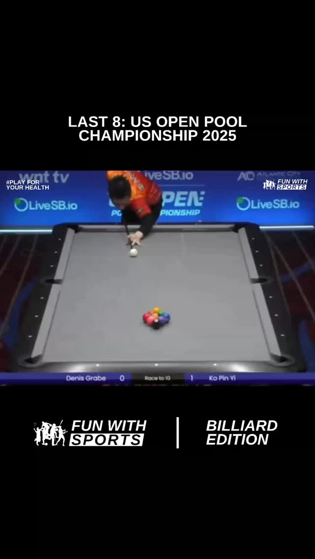 Last 8: US Open Pool Championship 2025 #billiardindonesia #wnt # ...