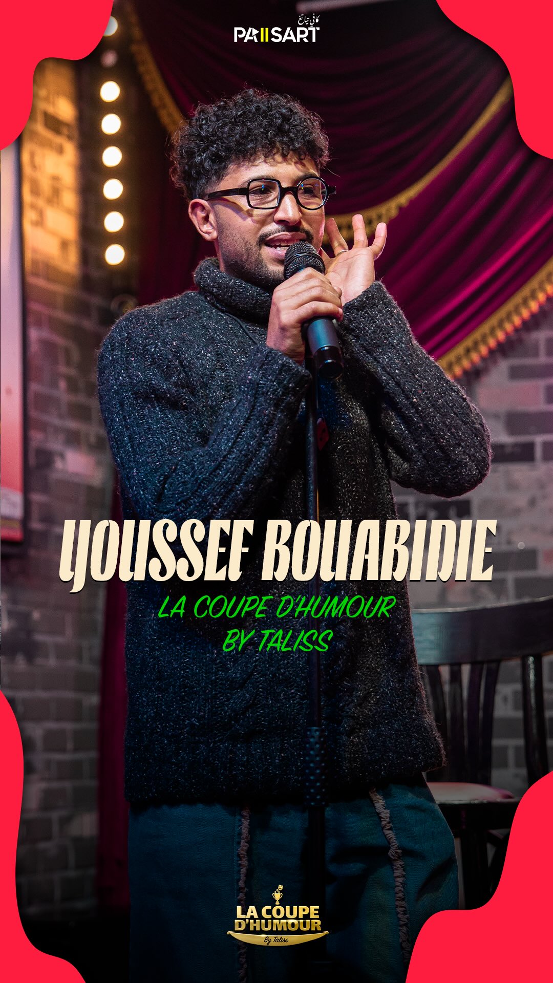 La Coupe D’humour By Taliss 🥇🎭 Youssef BOUABIDIE 🗣️ Paus’Art Casablanca ...