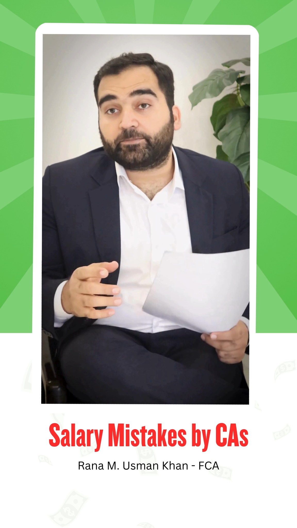 Salary Mistakes by CAs | ft. Rana M Usman Khan - FCA #ICAP #Salary # ...