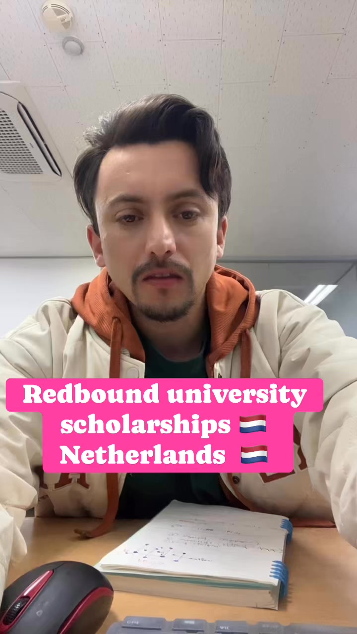 Redbound university Netherlands 🇳🇱 scholarships for masters degree ...