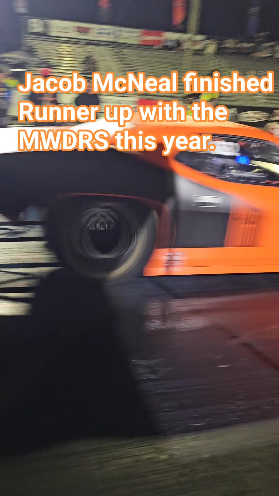 #MWDRS driver Jacob McNeal laid down a great number... But when the ...