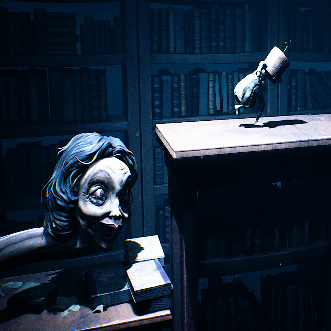 Library of Nightmares! 😱 Six’s Epic Escape . . . . She’s Right Behind ...