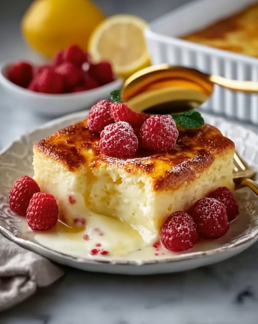 Lemon Cottage Cheese Pudding – A Refreshing and Creamy Dessert! This ...