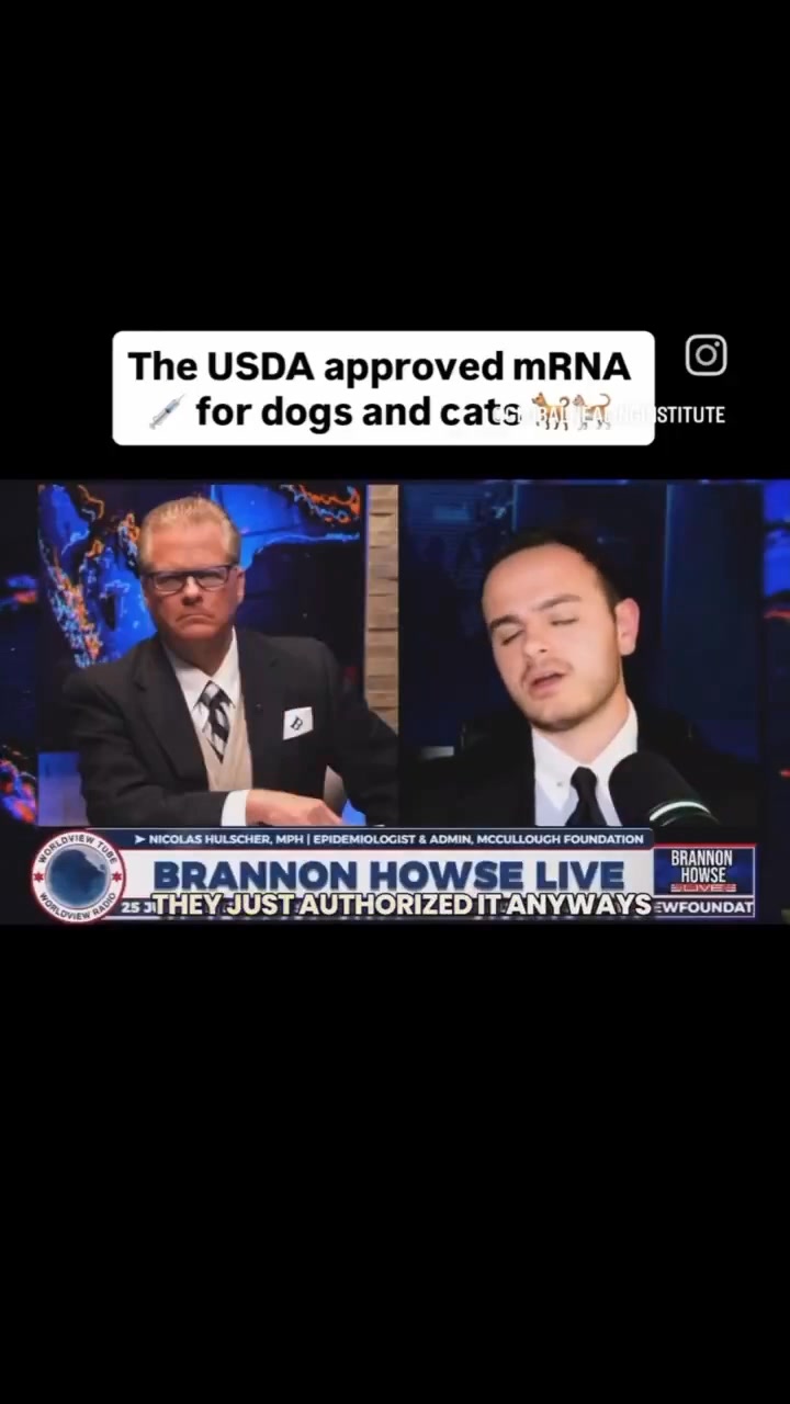 The USDA Has Approved Self Amplifying mRNA Injections For Dogs & Cats ...