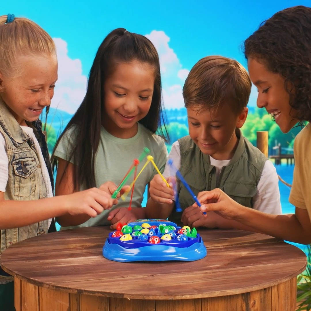 Reel in the fun with The Fishing Game! This colorful spinning fish game ...